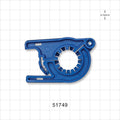 FlowLinX™ Sanitary Flange Clamp, Blue - Fits 0.5 inch/0.75 inch Mini Flange - 51749