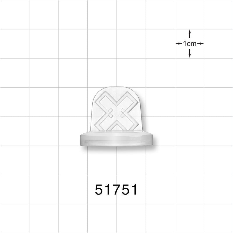 FlowLinX™ Sanitary Flange End Cap - Fits 0.5 inch/0.75 inch Mini Flange - 51751