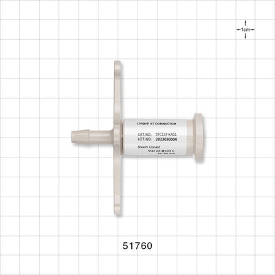 Lynx ST Connector, Barbed - 0.5 inch/0.75 inch Mini x Fits 1/4 inch ID Tubing (0.25 inch, 6.35 mm) - 51760