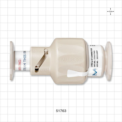 Lynx ST Connector, Sanitary Flange - 1 inch/1.5 inch Standard x 1 inch/1.5 inch Standard - 51763