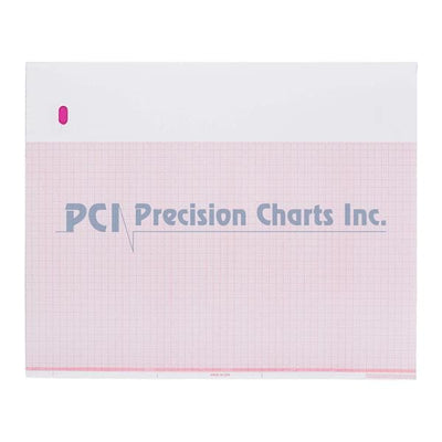 Precision Charts Inc Recording Paper ECG/EKG For Mac 1600 New 150/Pk, 16 PACKAGE/CASE  - 9402-061