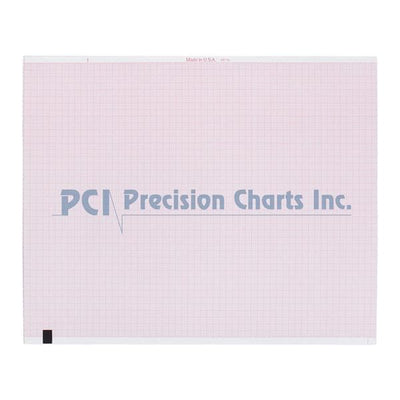 Precision Charts Inc Marquette Hellige ECG/EKG Recording Paper New 10Pk/Case  - 226-166-06