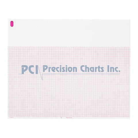 Precision Charts Inc Burdick ECG/EKG Recording Paper New 200/Pk, 10 Package/Case - 007868