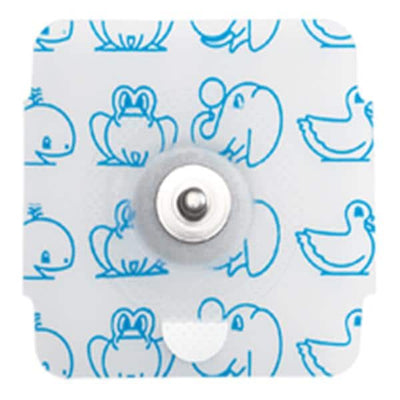 Conmed Corporation Huggables Electrocardio Electrode Pediatric/Neonatal 1.25" Tape/Wet Gel 30/Box - 1620-003