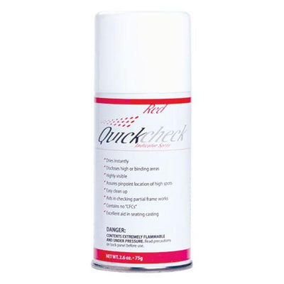 Vacalon Company -Quick Check Aerosol Spray High Spot Indicator Powder Red 75 Gm Each 10060