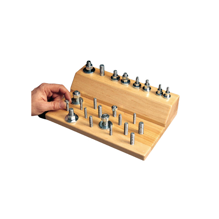 Two-Tiered Horizontal Bolt Board
