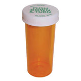 Clarke Container Division Medicine Vial Plastic 60 Dram Amber Reusable Non-Sterile 115/Case - 23060