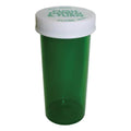 Clarke Container Division Medicine Vial Plastic 13 Dram Green Reusable Non-Sterile 320/Case - 24013