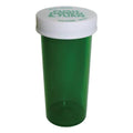 Clarke Container Division Medicine Vial Plastic 30 Dram Green Reusable Non-Sterile 240/Case - 24030