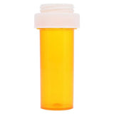 Clarke Container Division Medicine Vial Plastic 8 Dram Amber Reusable 410/Case - 27008