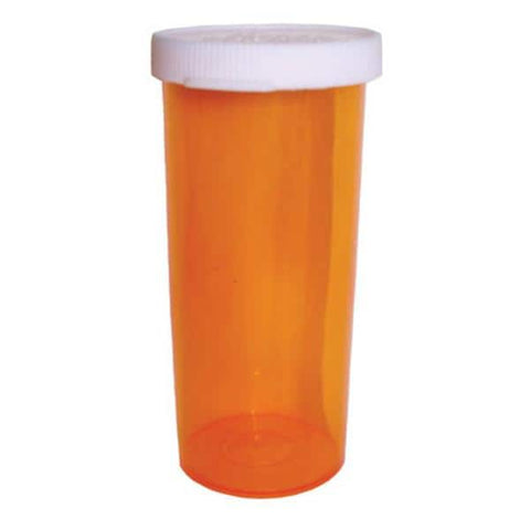 Clarke Container Division Medicine Vial Plastic 6 Dram Amber Reusable 650/Case - 32006