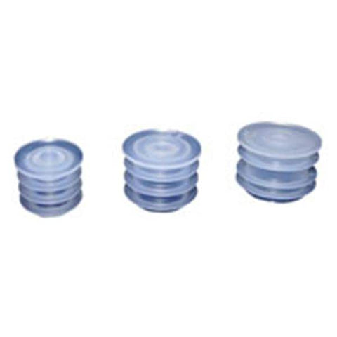 Clarke Container Division Adapter Cap Plastic 24mm Oral Transparent Reusable 10/Pack - 96001