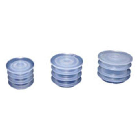 Clarke Container Division Adapter Cap Plastic 28mm Oral Transparent Reusable 10/Pack - 96002