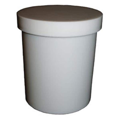 Clarke Container Division Healing Ointment Container 8oz Opaque White 48/Pack - 98006