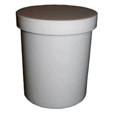 Clarke Container Division Healing Ointment Container 8oz Opaque White 48/Pack - 98006