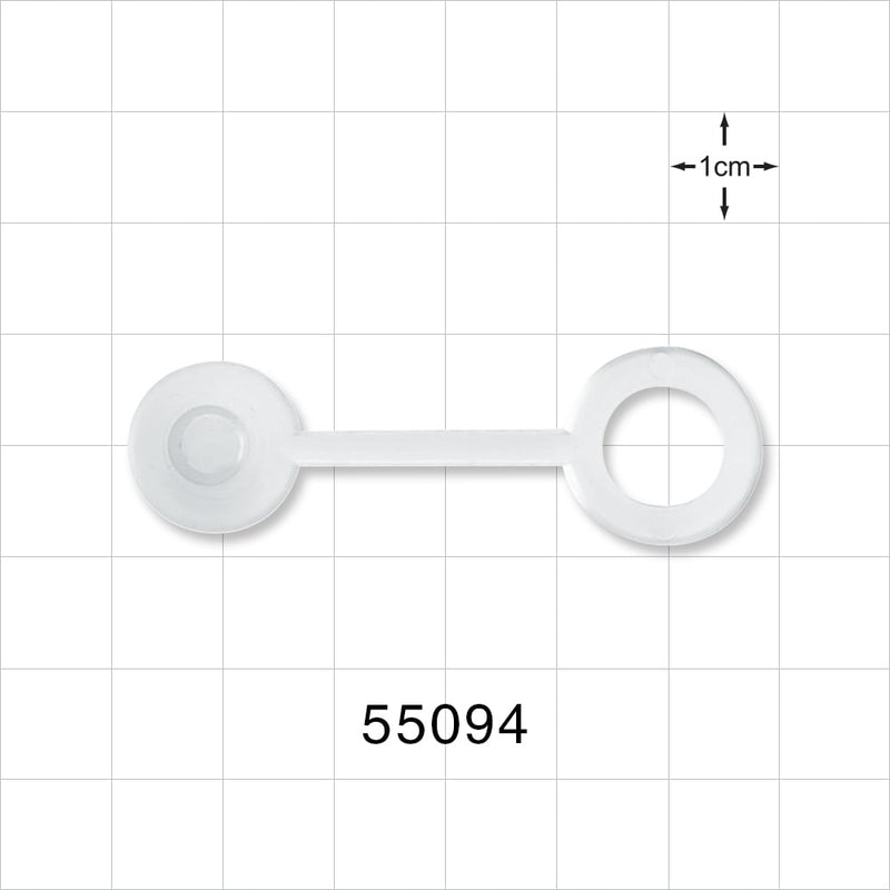 Temperature Sensor Port Plug w/Strap - 0.416 inch ID Application Loop (10.6 mm) - 55094