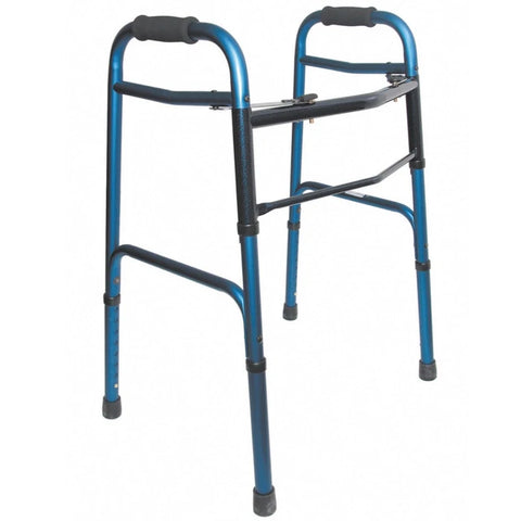 Adjustable Aluminum Walker - Green