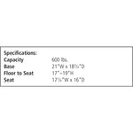 Bariatric Bath Seat with Brace