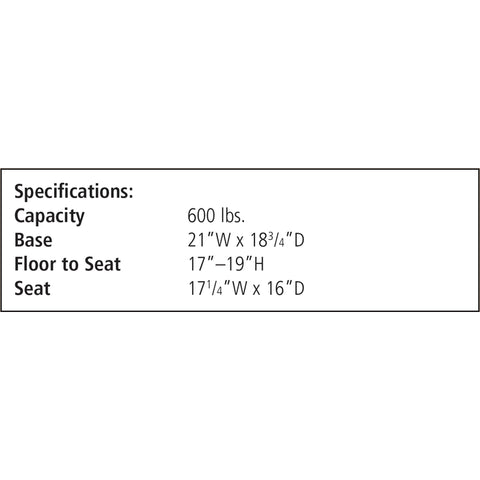 Bariatric Bath Seat with Brace