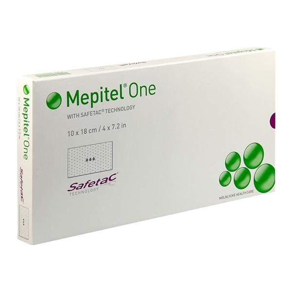 Molnlycke Health Care Mepitel One Silicone/Polyurethane Net Wound Dressing 4x7" Sterile NAdhr 1Sd Abs, 7 BX/CA - 289500