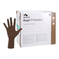 Molnlycke Healthcare -Biogel Skinsense Polyisoprene Surgical Gloves 7.5 Brown, 4 BX/CA 47675