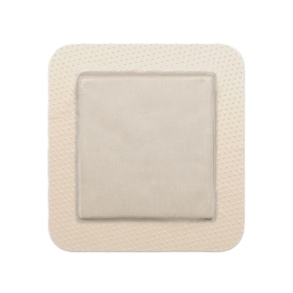 Molnlycke Healthcare Mepilex Border Ag Foam Dressing 3x3" Adhesive Adherent LF, 14 BX/CA - 395290