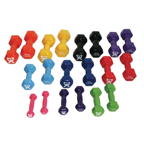CanDo Standard Weight Dumbbell Set (20 pieces) (Packaging - Each)