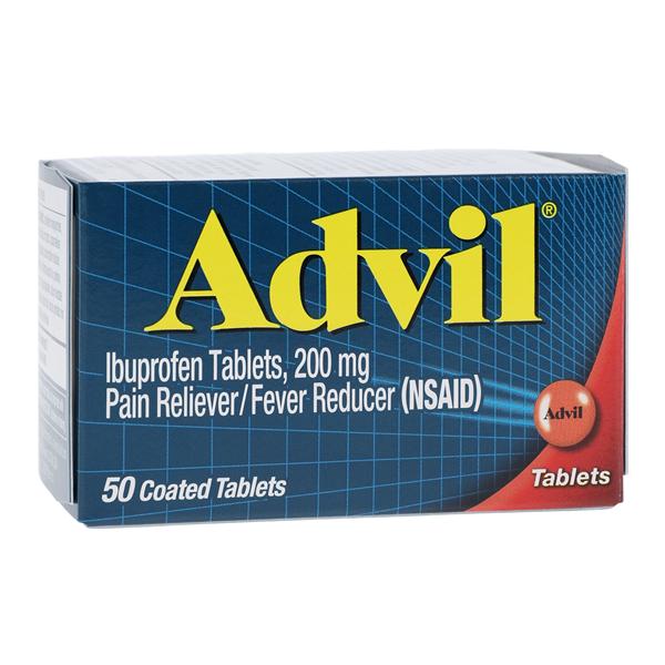 Haleon Company Advil NSAID Tablets 200mg 50/Box - F00573015030P