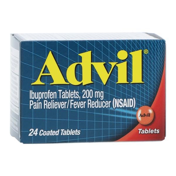 Haleon Company Advil NSAID Tablets 200mg 24/Box - 00573015020