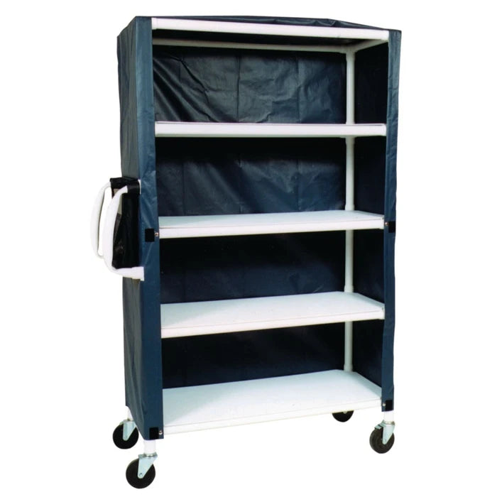 MJM Large Shelved Cart - Four-Shelf Cart (Packaging - Each)