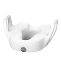 Maddak Premium Elevated Toilet Seat with Lock - with Arms 19"W Between Arms