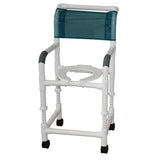 Adjustable Height Rolling Shower Chair