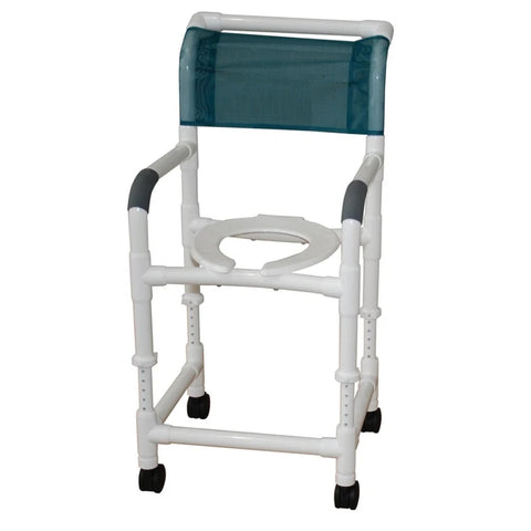 Adjustable Height Rolling Shower Chair
