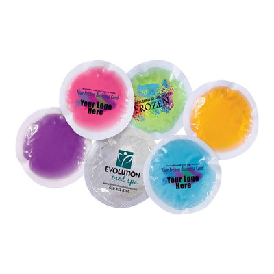 Medico International, Inc Cool Jaw Imprinted Gel Pack 4-Color Glitter 4 in Each - T-430-4CIMP