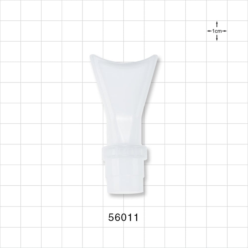 Mouthpiece, Natural - Fits 22 mm ID Connection - 56011