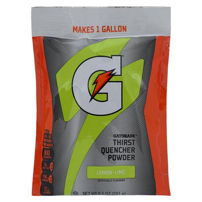 Quaker Oats Company Gatorade Sports Beverage Lemon 8.5oz Packet 40/Case - 03956
