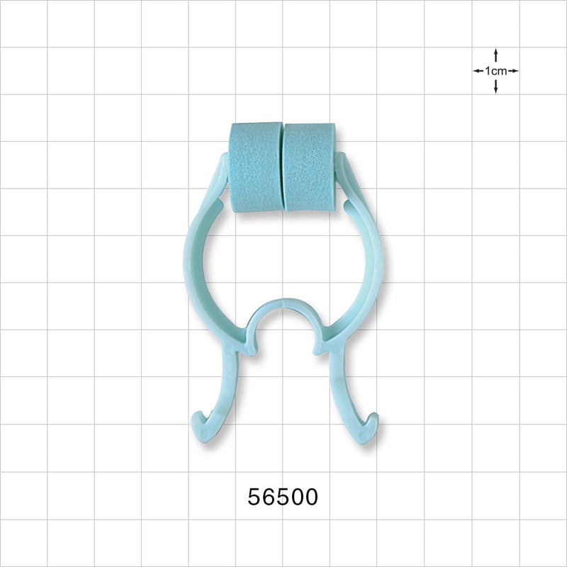 Foam Padded Clip, Blue -  - 56500
