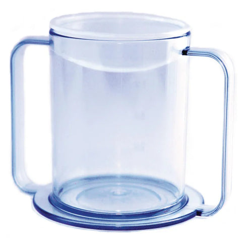 Clear 2-Handle, 12 oz. Mug