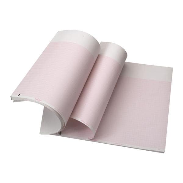 Welch-Allyn ECG/EKG Recording Paper New For CP100/150/200 200/Pk, 5 PK/CASE - 105353