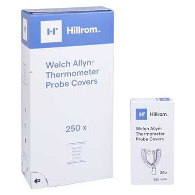 Welch-Allyn SureTemp Thermometer Probe Cover Disposable For SureTemp 690/692 250/Box, 30 BX/CA — 05031-750