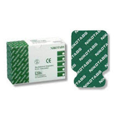 Nikomed, USA Inc Nikotabs Electrocardio Electrode 23x34mm Silver Chloride For Resting EKG 100/Pk, 50 PK/CASE - NIK0515