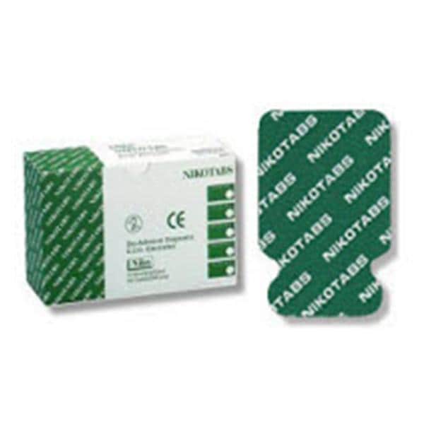 Nikomed, USA Inc Nikotabs Electrocardio Electrode 23x34mm Silver Chloride For Resting EKG 100/Pk, 50 PK/CASE - NIK0515