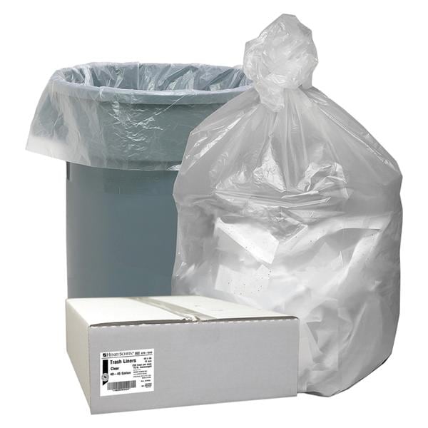Henry Schein Inc. Henry Schein Trash Bag High Density 12mic 40x48" Natural 250/Case 250/Case - 5701343