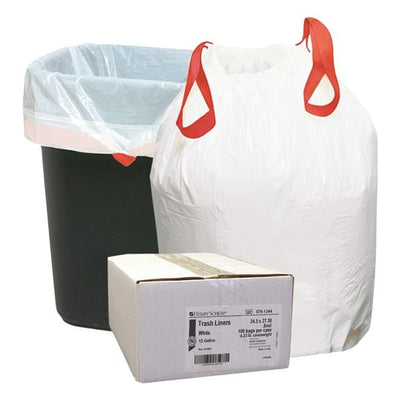 Henry Schein Inc. Bag Liner Low Density Plastic 0.8mil Drawtape 100/Case - 5701344