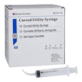 Henry Schein Inc. -HSI Curved Utility Syringe Plastic Disposable 50/Box, 12 BX/CA 5701402