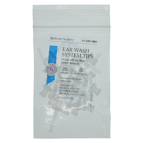 Henry Schein Inc. Ear Wash Tips 20/Bag, 10 BG/CA - 5701883