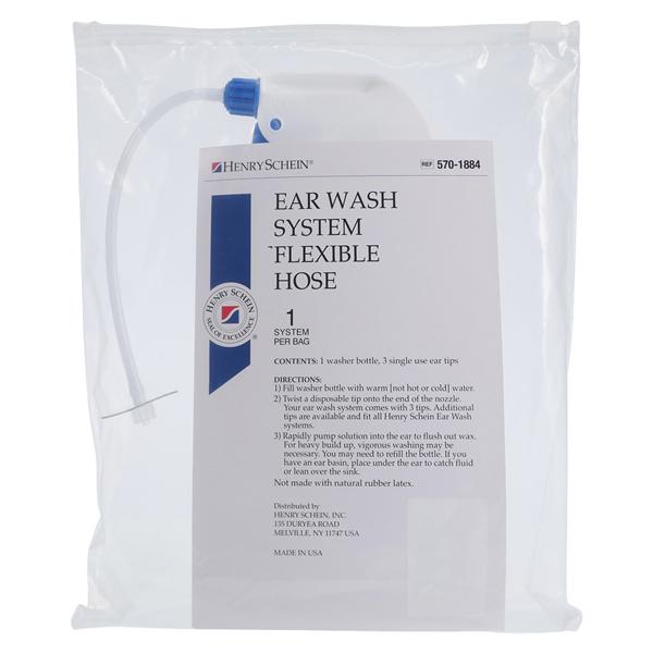 Henry Schein Inc. Ear Wash Kit Flexible Hose Each, 10 EA/CA - 5701884