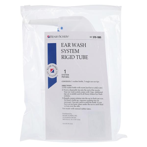 Henry Schein Inc. Ear Wash Kit Rigid Tube Each, 10 EA/CA - 5701885