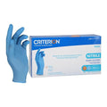 Henry Schein Inc. -Criterion N200 Nitrile Exam Gloves Medium Standard Sky Blue Non-Sterile Chemo Tested 5702099