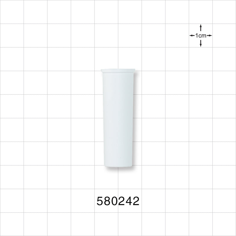 Suction Connector, White - Fits 24 FR OD Tubing (0.315 inch, 8 mm) - 580242
